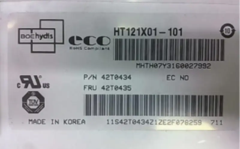 HYDIS HT121X01-101 LCD panel
