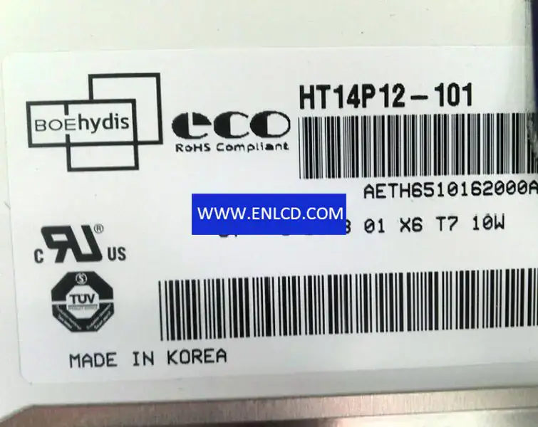 Remplacement du panneau LCD HYDIS HT14P12-101
