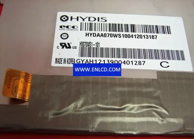 Remplacement du panneau LCD HYDIS HV070WS1-101