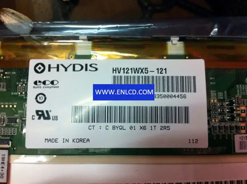 Remplacement du panneau LCD HV121WX5-121 HYDIS