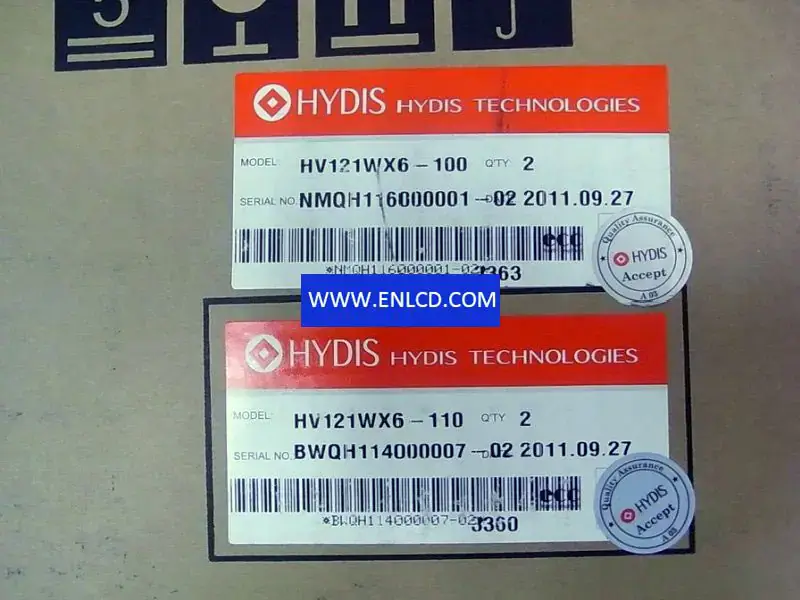 HV121WX6-110 Remplacement du panneau LCD HYDIS pour Pad et tablette
