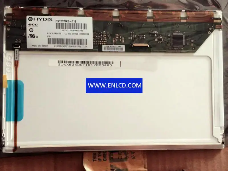 HV121WX6-112 Remplacement du panneau LCD HYDIS pour Pad et tablette