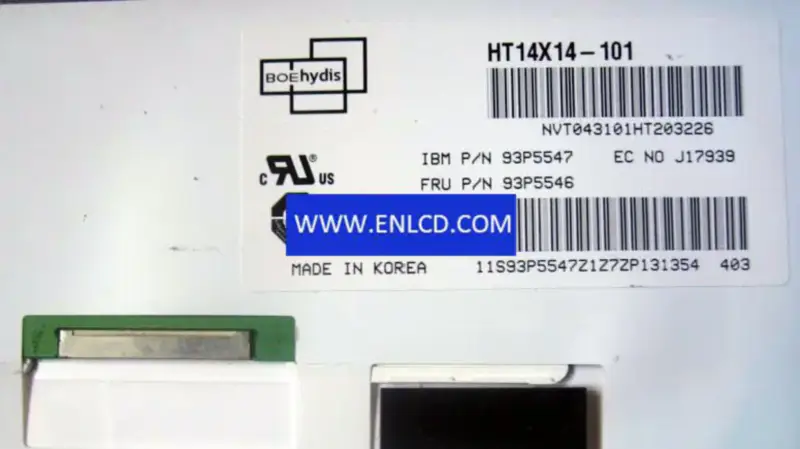 Remplacement du panneau LCD HYDIS HT14X14-101
