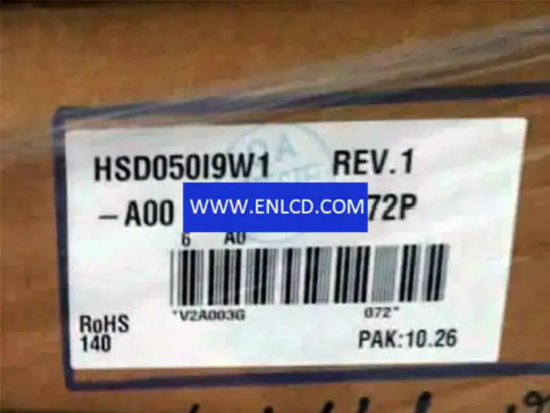 HSD050I9W1-A00 HannStar LCD panel değişimi