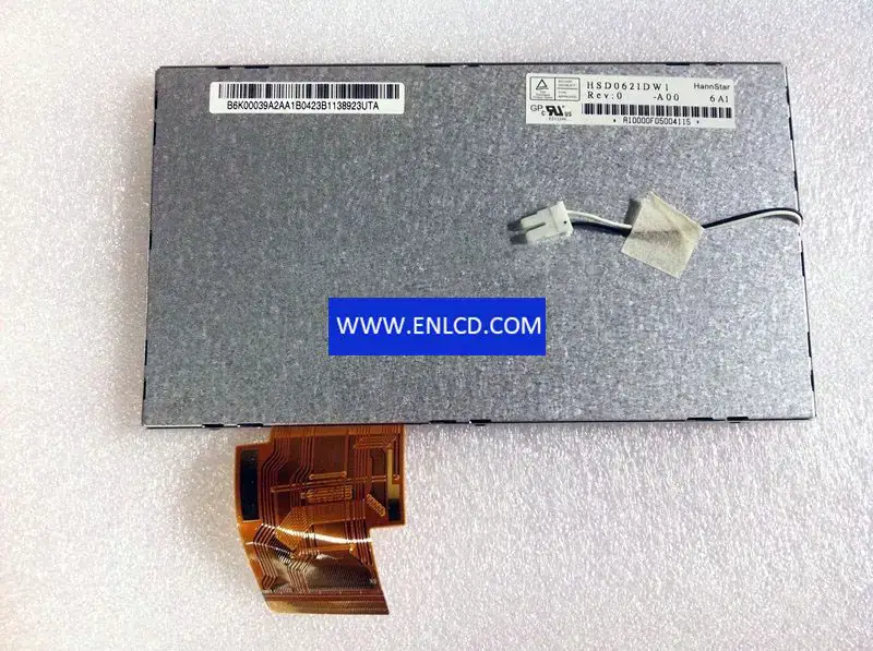 Remplacement du panneau LCD HannStar HSD062IDW1-A00