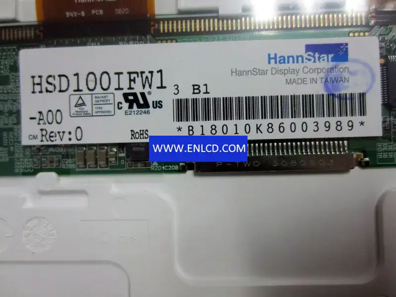 HannStar HSD100IFW1-A00 LCD panel