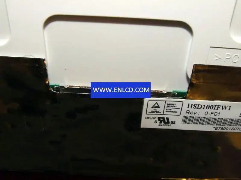 Remplacement du panneau LCD HannStar HSD100IFW1-F01