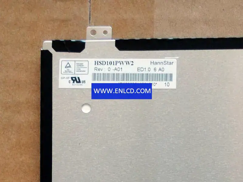 HSD101PWW2-A01 Remplacement du panneau LCD HannStar pour Pad et tablette
