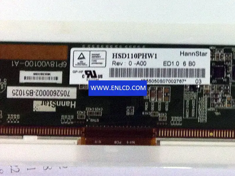 Remplacement du panneau LCD HannStar HSD110PHW1-A00 pour ordinateur portable