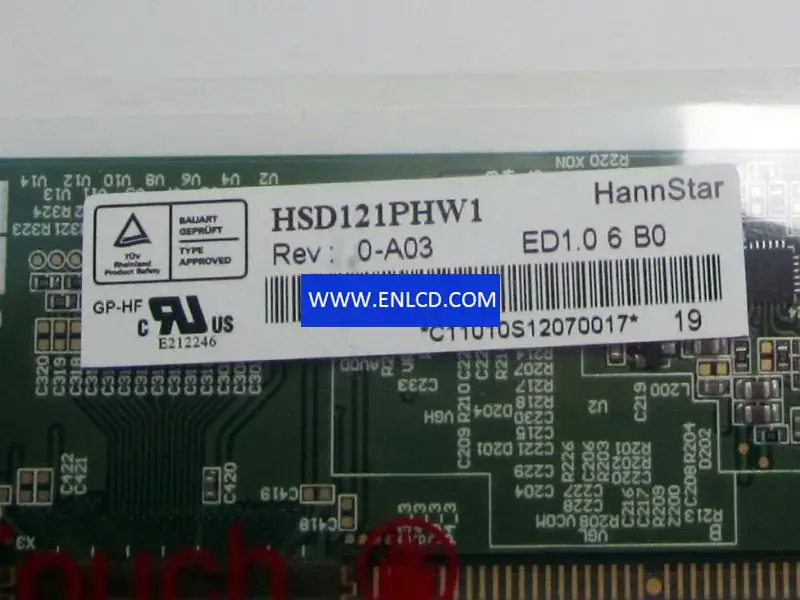 HannStar HSD121PHW1-A03 LCD panel