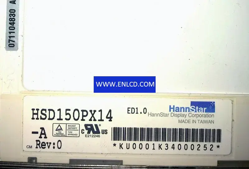 HannStar HSD150PX14-A00 LCD