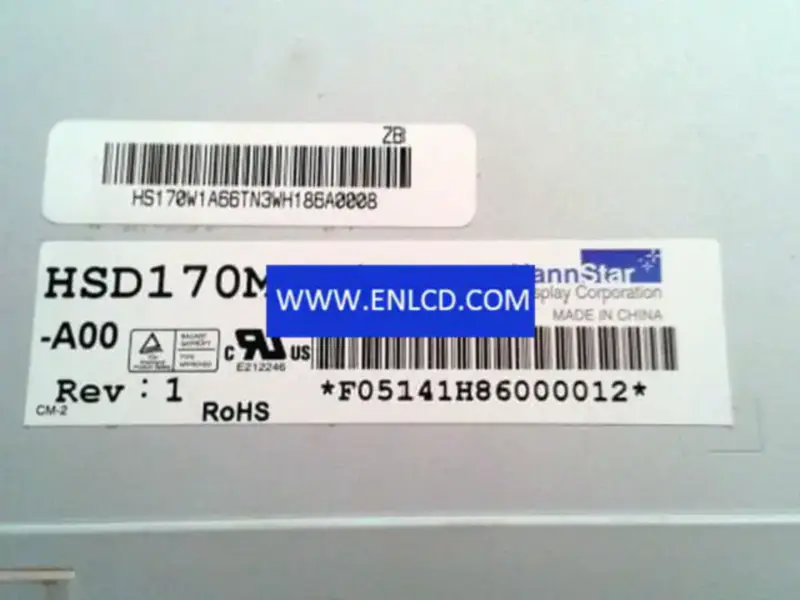 Remplacement du panneau LCD HannStar HSD170MGW1-A00 pour moniteur de bureau