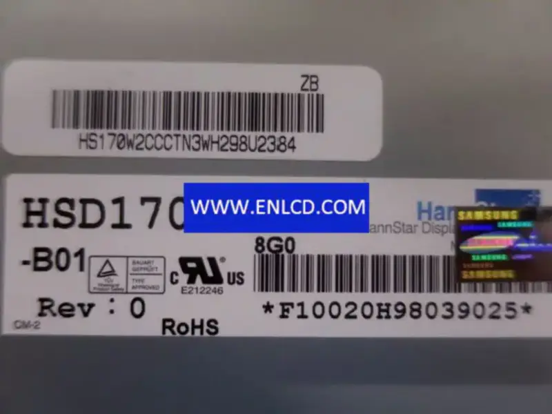 Remplacement du panneau LCD HannStar HSD170MGW1-B01