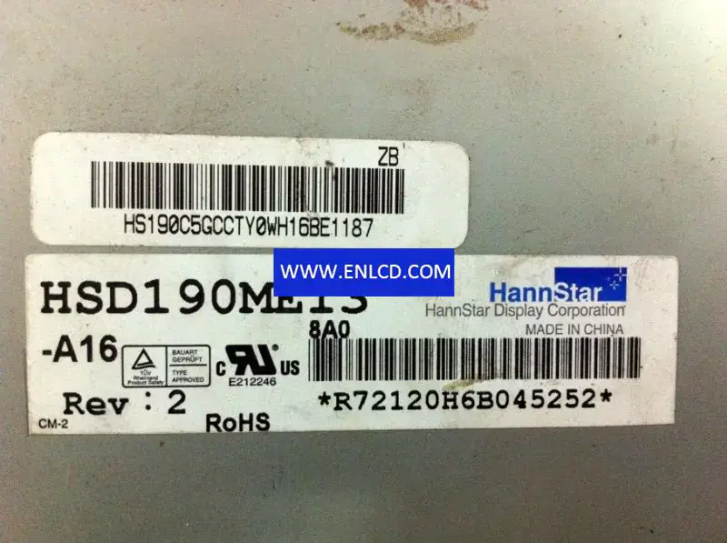 HannStar HSD190ME13-A16 LCD