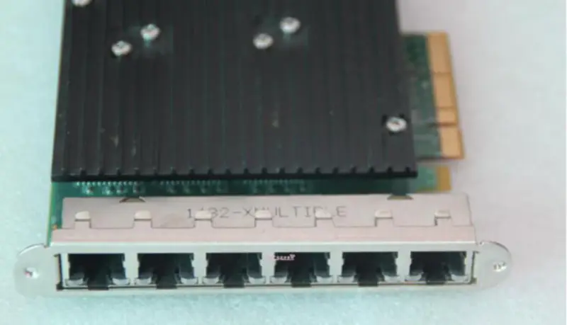 LEBEL TRACKING KAPTON attaché I350-T6 82580 6 PCIe Ethernet Adapter carte mère industrielle