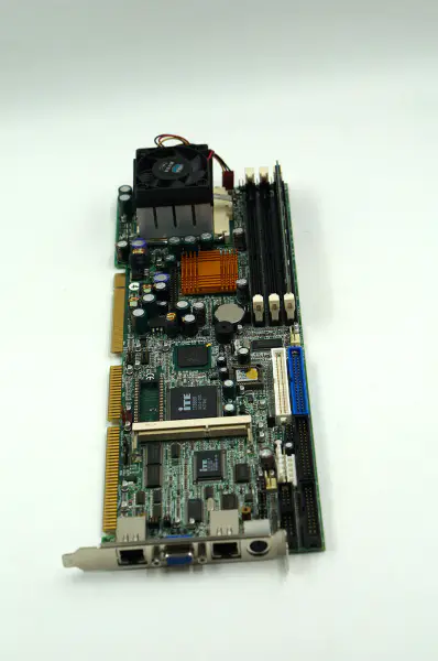 Ibase industrial motherboard IB745 with CPU RAM and FAN