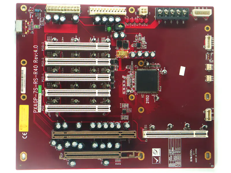 IEI PXAGP-7S-RS-R40 Rev.4.0 backplane