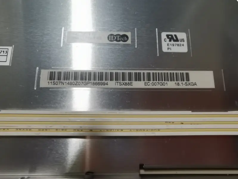 Remplacement du panneau LCD ITSX98E IDTech