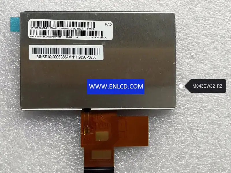 M043GW32 R0 IVO LCD panel değişimi