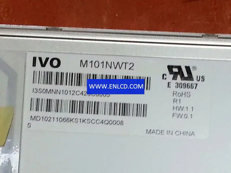 M101NWT2 R1 IVO LCD panel replacement for Netbook PC
