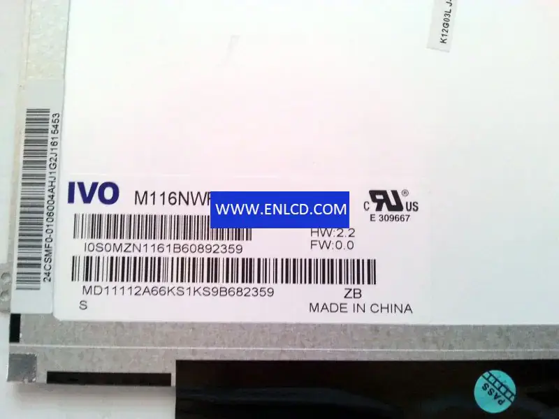 IVO M116NWR1 R1 LCD panel replacement
