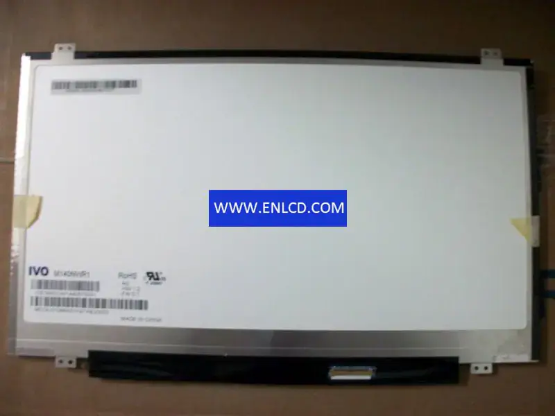 Remplacement du panneau LCD M140NWR1 R0 IVO pour ordinateur portable