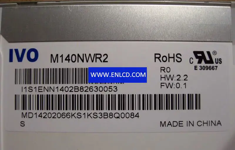 M140NWR2 R0 IVO LCD panel replacement for Laptop