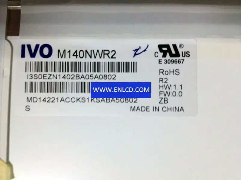 M140NWR2 R2 IVO LCD panel replacement