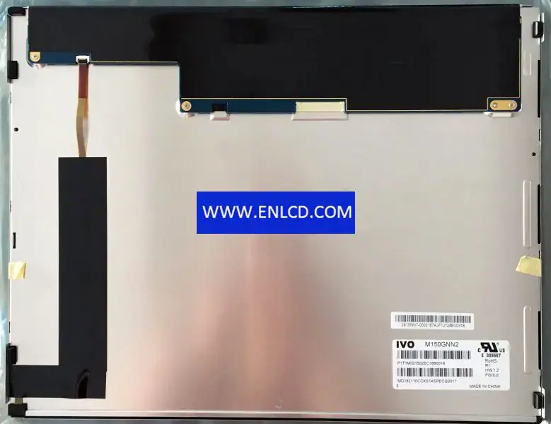 Remplacement du panneau LCD M150GNN2 R1 IVO pour application industrielle