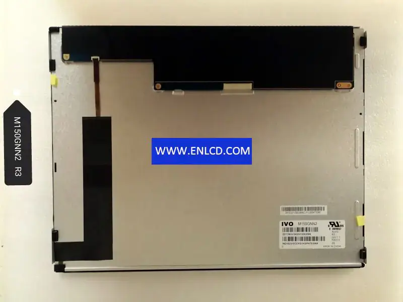 Remplacement du panneau LCD M150GNN2 R3 IVO pour application industrielle