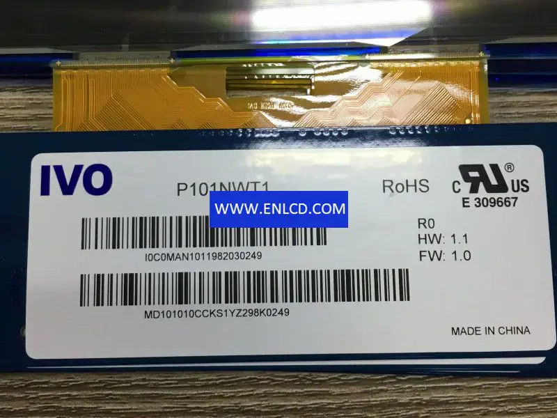 IVO P101NWT1 R0 LCD panel Netbook PC replacement