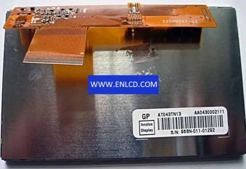 Remplacement du panneau LCD AT043TN13 TP Innolux