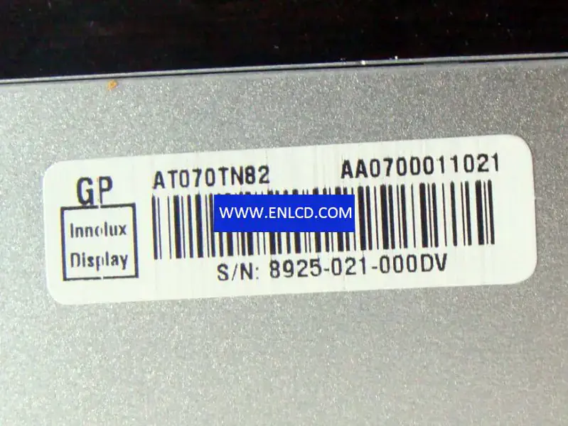 AT070TN82 Remplacement du panneau LCD Innolux pour écran tactile