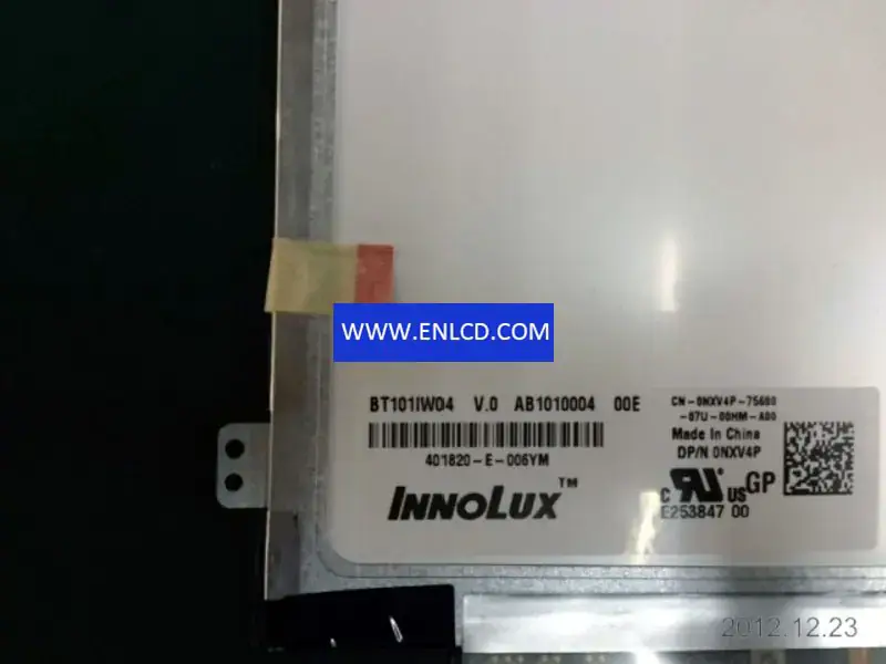 Remplacement du panneau LCD BT101IW04 V.0 Innolux