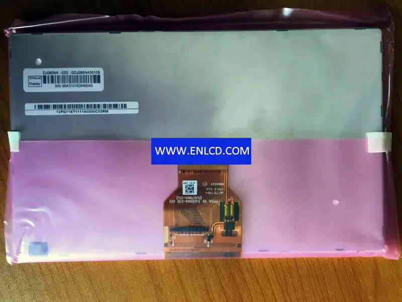 DJ080NA-03D Innolux LCD panel replacement