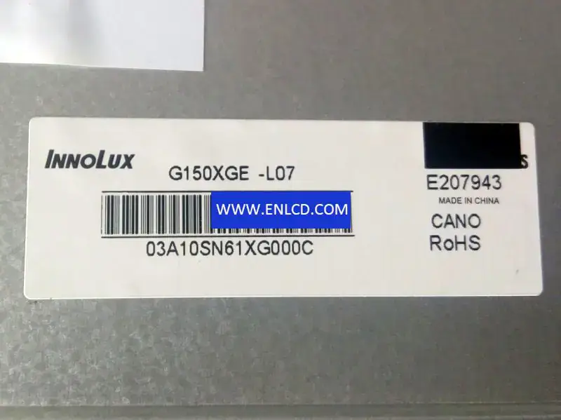 G150XGE-L07 Zamiennik panelu LCD Innolux do zastosowań przemysłowych