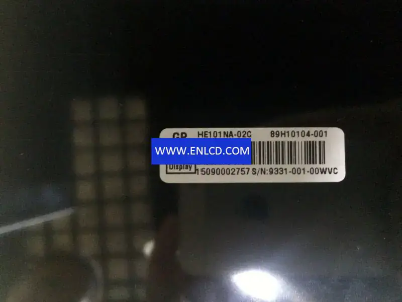 HE101NA-02C Pad ve Tablet için Innolux LCD panel değişimi