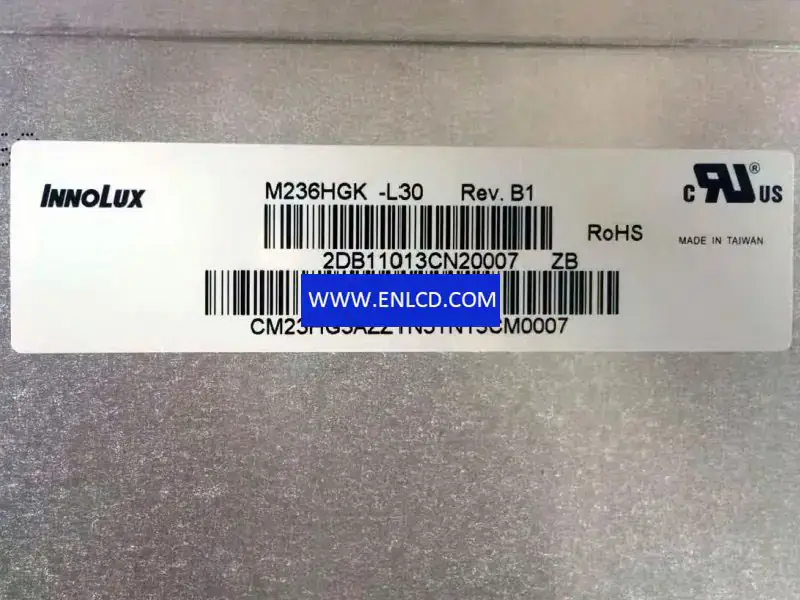 Remplacement du panneau LCD M236HGK-L30 Innolux
