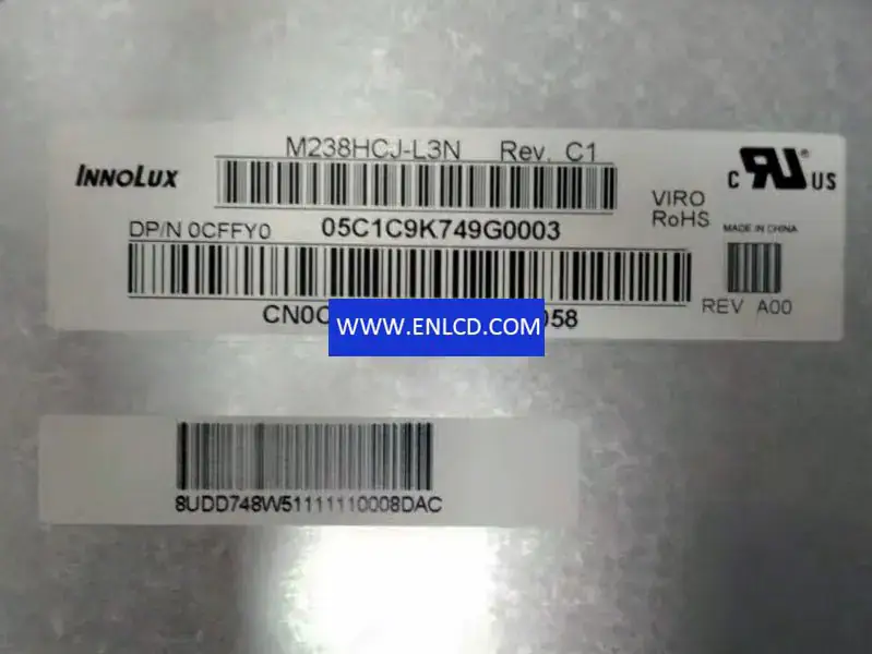 M238HCJ-L3N Innolux LCD panel replacement for Touch Panel