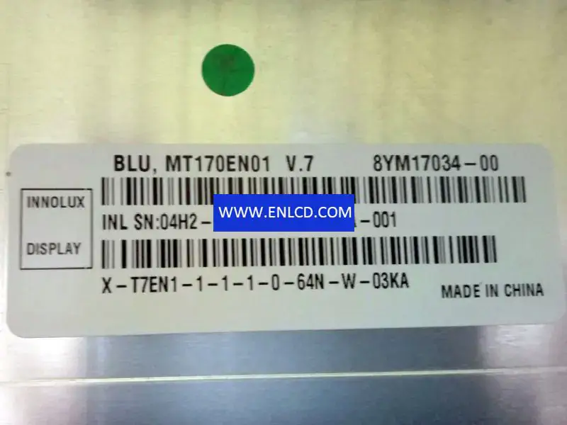 Innolux MT170EN01 V.7 LCD panel for Desktop Monitor