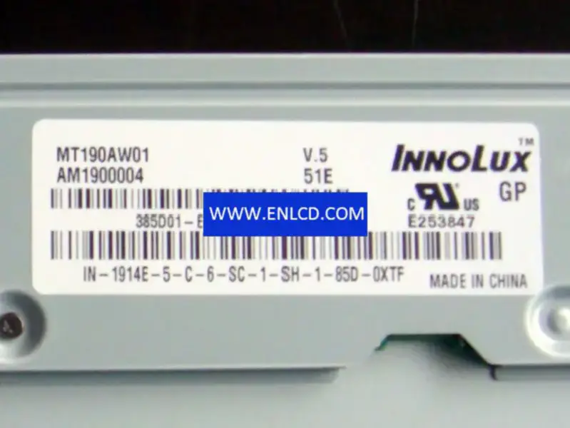 MT190AW01 V.5 Innolux LCD panel replacement