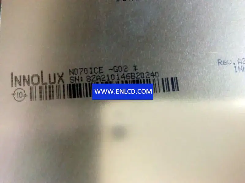 N070ICE-G02 Rev.A2 Innolux 平板電腦液晶面板替換零件
