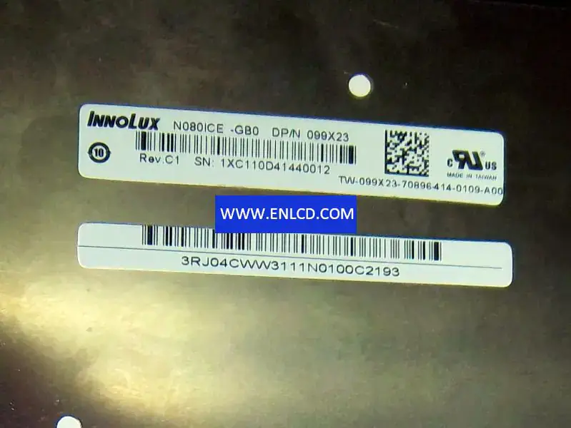 N080ICE-GB0 Rev.C1 Remplacement du panneau LCD Innolux pour Pad et tablette