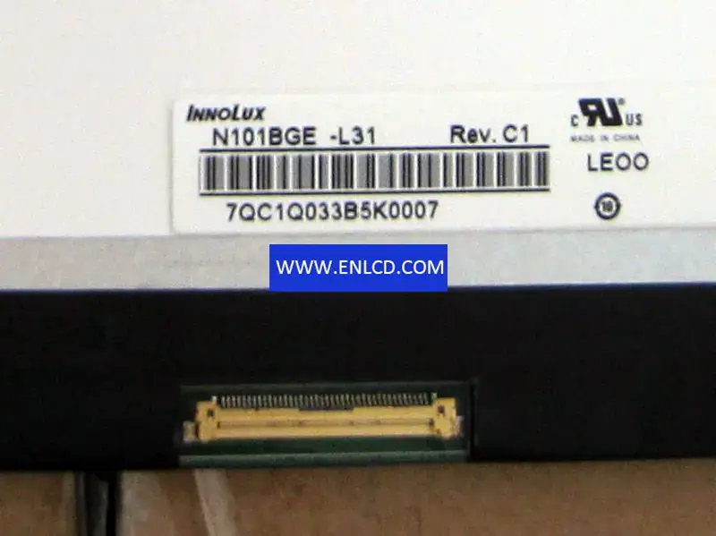 Remplacement du panneau LCD Innolux N101BGE-L31