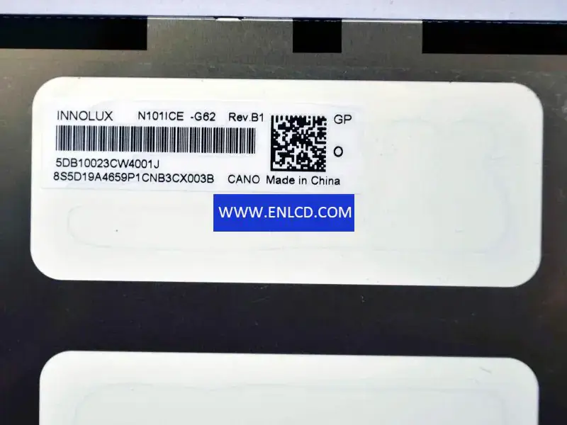 Remplacement du panneau LCD N101ICE-G62 Innolux