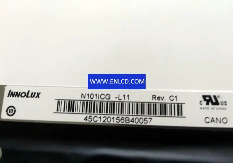 Remplacement du panneau LCD N101ICG-L11 Innolux