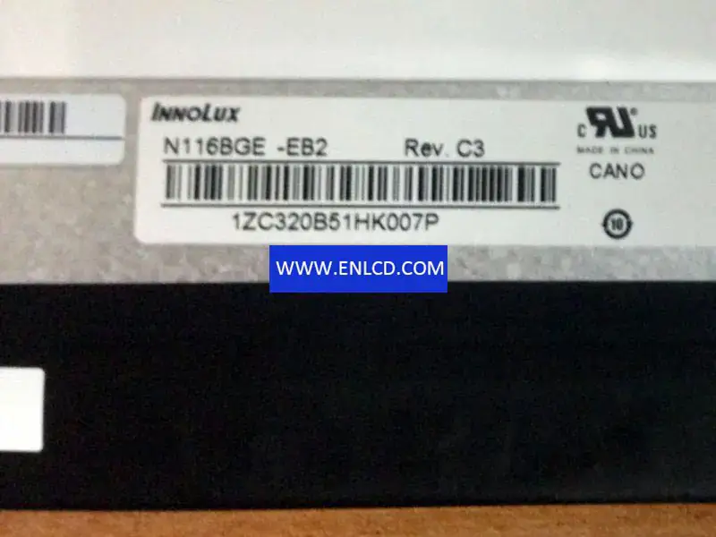 Innolux N116BGE-EB2 Rev.C3 LCD panel replacement for Laptop