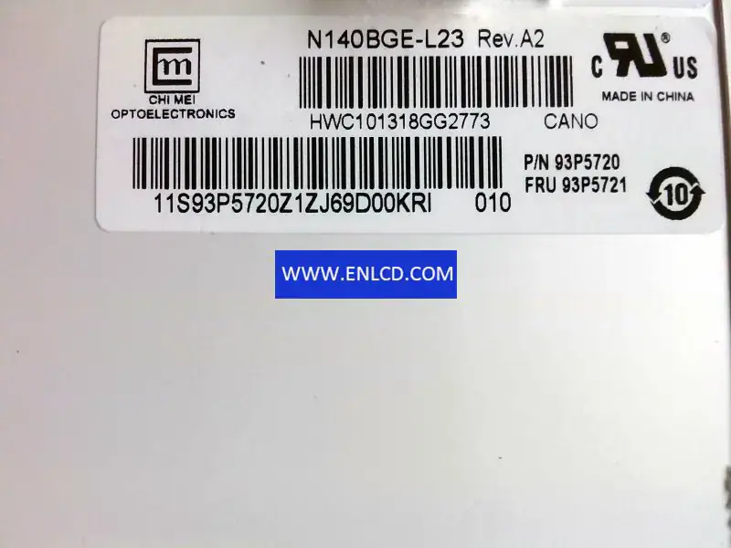 N140BGE-L23 Sostituzione del pannello LCD Innolux