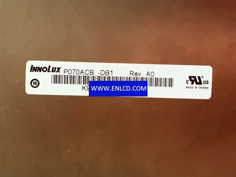 Remplacement du panneau LCD P070ACB-DB1 Innolux