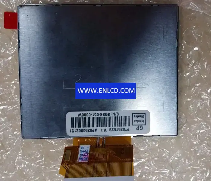 Wymiana panelu LCD Innolux PT035TN23 V.1